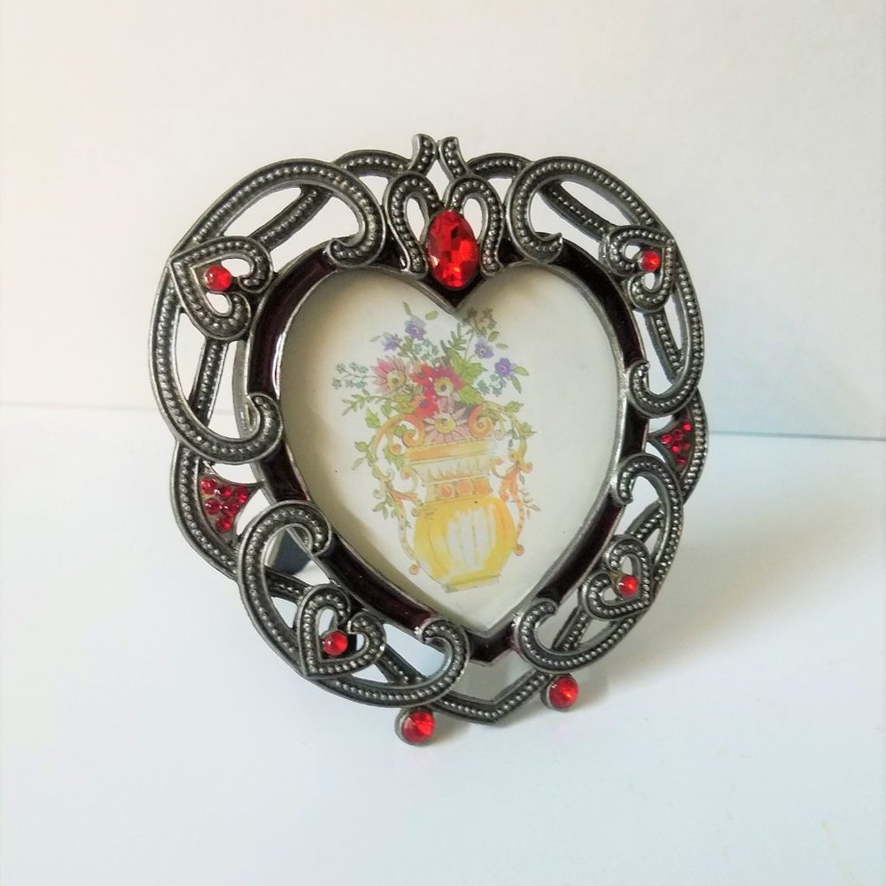 Small Heart Shaped Picture Frame
